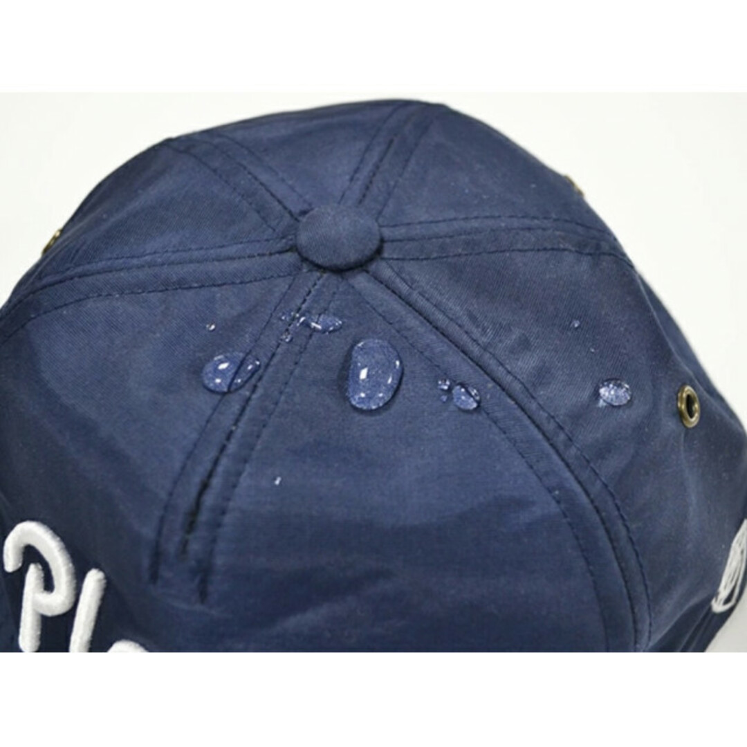 efficace(エフィカス)のエフィカスオム efficace-homme 撥水 キャップ 帽子 ネイビー スポーツ/アウトドアのゴルフ(その他)の商品写真