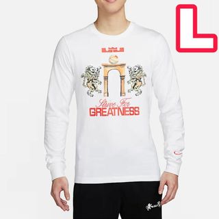 ナイキ(NIKE)のナイキ ジョーダン レブロン ロングTシャツ レイカーズ L FQ4909(Tシャツ/カットソー(七分/長袖))