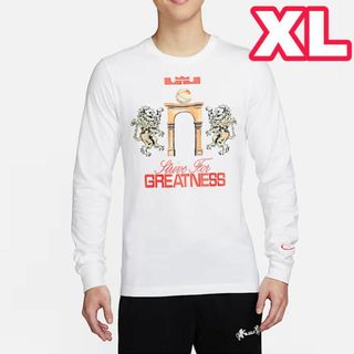 ナイキ(NIKE)のナイキ ジョーダン レブロン ロングTシャツ レイカーズ XL FQ4909(Tシャツ/カットソー(七分/長袖))