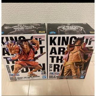 ワンピース  ロジャー　光月おでん　フィギュア　キングオブアーティスト(キャラクターグッズ)