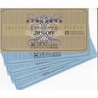 20％OFF券 1枚+他4枚◆ゼビオ株主優待◆ｳﾞｨｸﾄﾘｱ(その他)