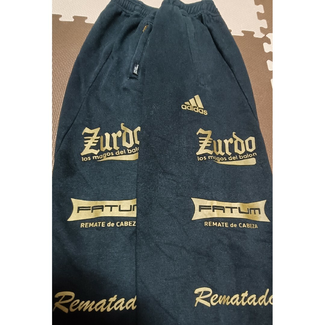 adidas(アディダス)の☆ASP-497 アディダス ZURDO スエットパンツ 黒 サイズ L メンズのパンツ(その他)の商品写真
