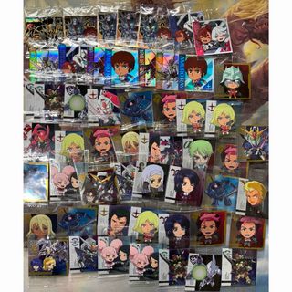ガンダム にふぉるめーしょん シール まとめ売り 53枚