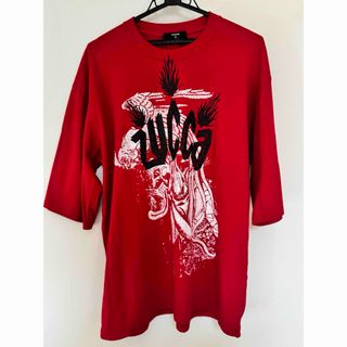 カバンドズッカ(CABANE de ZUCCa)の【美品】Cabane de Zucca Art Graphic Tシャツ(Tシャツ/カットソー(半袖/袖なし))