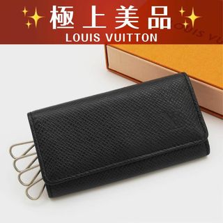 ルイヴィトン(LOUIS VUITTON)の極上美品✨ ルイヴィトン タイガ キーケース ミュルティクレ4 鍵4本収納可能(キーケース)