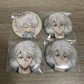 ブルーロック　凪誠志郎　缶バッジ　4個セット　新撰組(バッジ/ピンバッジ)