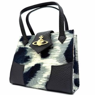 ヴィヴィアンウエストウッド(Vivienne Westwood)の★美品★ヴィヴィアン ウエストウッド ハラコ ミニバッグ ハンドバッグ オーブ(ハンドバッグ)