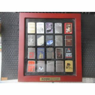 ジッポー(ZIPPO)のZIPPOジッポ　ケース付き　ケースサイズ縦約33㎝横約30㎝　着火未確認(タバコグッズ)