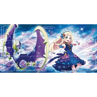 ポケモン(ポケモン)のポケモンカードゲーム　ラバープレイマット　リーリエ　ルナアーラ(キャラクターグッズ)
