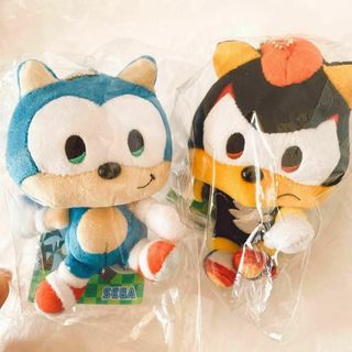 セガ(SEGA)のソニックとシャドウ SONIC＆FRIENDS ソニック＆フレンズ マスコット(ぬいぐるみ)