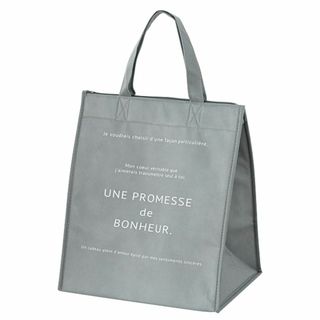 【在庫セール】ヘッズ 保冷バッグ 30×35×23cm グレー 5枚 ボヌール (その他)