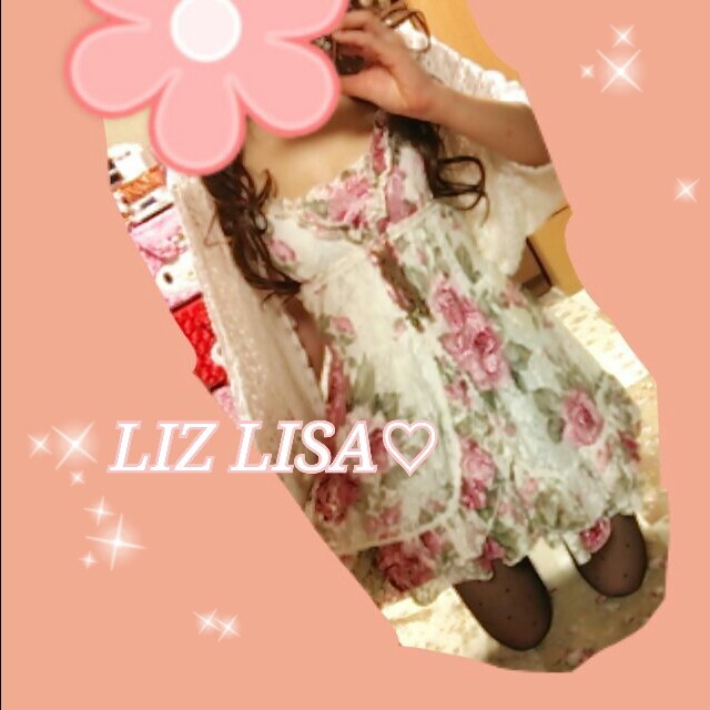 LIZ LISA(リズリサ)のLIZ LISA♡花柄レースワンピ♡ レディースのワンピース(ミニワンピース)の商品写真