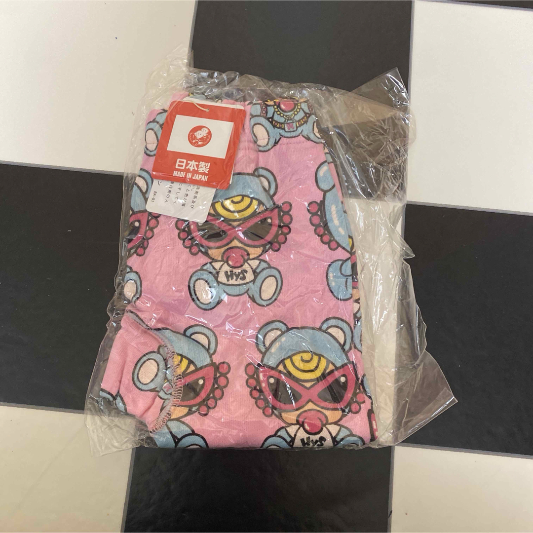 HYSTERIC MINI(ヒステリックミニ)のヒステリックミニ テディ 限定 モンキーパンツ ズボン ピンクテディ 90 キッズ/ベビー/マタニティのキッズ服女の子用(90cm~)(パンツ/スパッツ)の商品写真