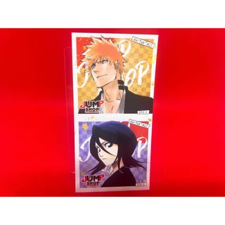 ジャンプショップ　特典　ステッカー　BLEACH　黒崎一護　朽木ルキア