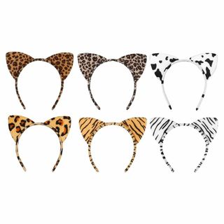 【人気商品】[BaydoG] カチューシャ 耳 猫耳 みみ ヘッドドレス ヒョウ(その他)