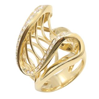 ジュエリー JEWELRY 菊池伊佐子 リング リング・指輪 ジュエリー K18（イエローゴールド） ダイヤモンド レディース クリア系 菊池伊佐子 【中古】(リング(指輪))
