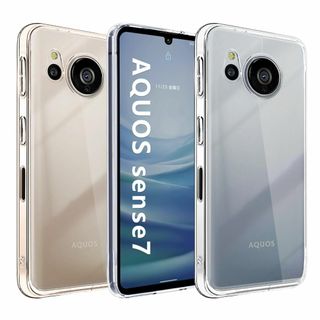【人気商品】【Blxnyt】 AQUOS sense7 ケース クリア 薄型 衝