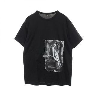 ワイズ(Y's)のワイズ Y's カットソー 衣料品 トップス コットン レディース ブラック系 YN-T05-961 【中古】(カットソー(長袖/七分))