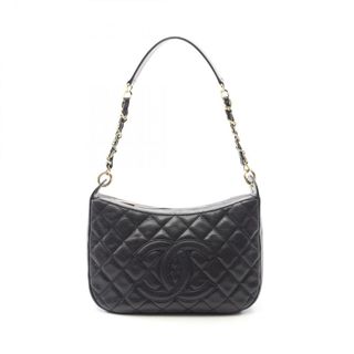 シャネル(CHANEL)のシャネル CHANEL マトラッセ ショルダーバッグ バッグ キャビアスキン(グレインドカーフ) レディース ブラック系 A20993 【中古】(ショルダーバッグ)