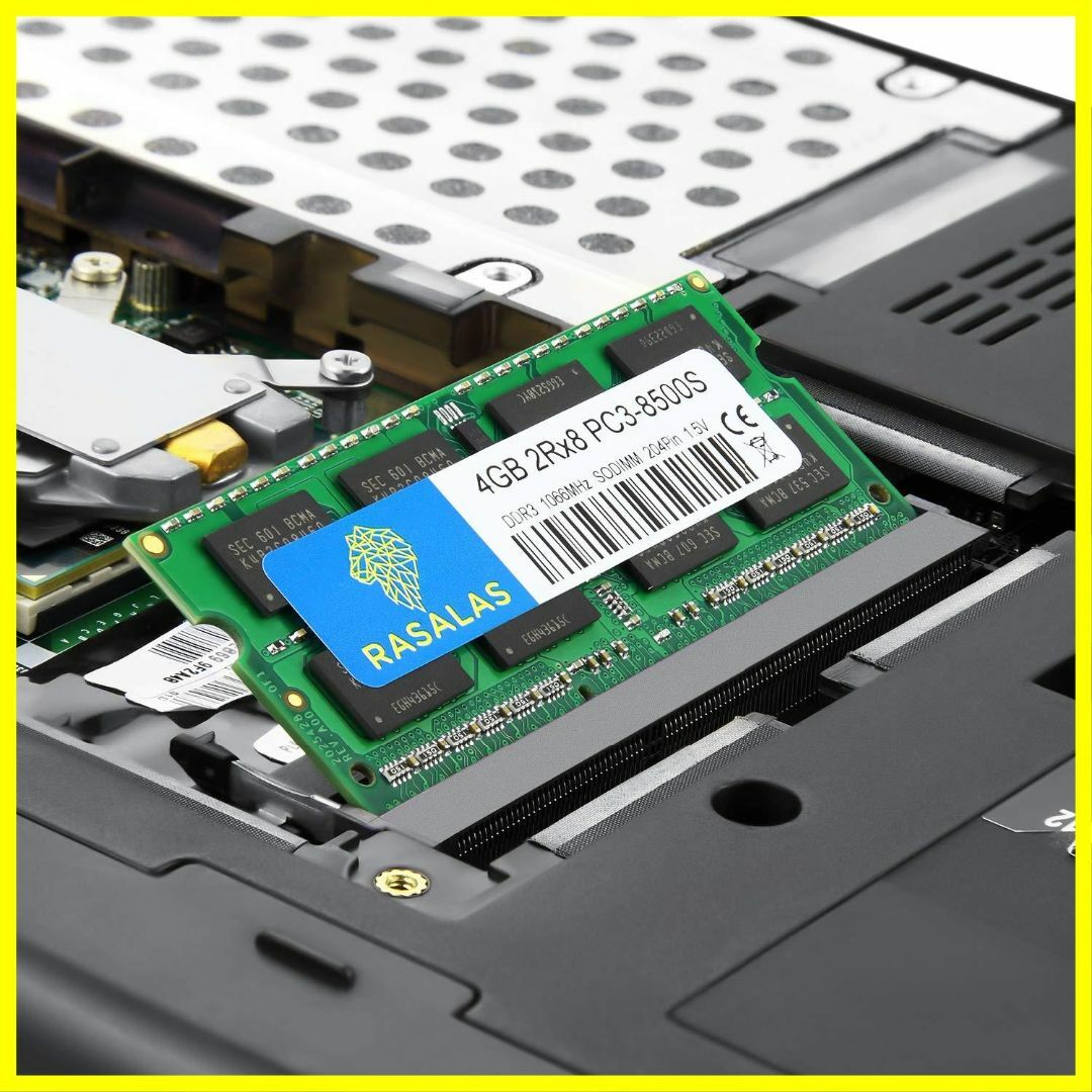 【在庫セール】8GB メモリ PC3-8500S 1067MHz 1066MHz スマホ/家電/カメラのPC/タブレット(PCパーツ)の商品写真