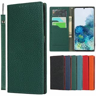 レザー Sharp Simple Sumaho 6 A201SH ケース 手帳型