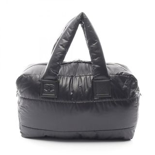 シャネル(CHANEL)のシャネル CHANEL コココクーン ボストンバッグ バッグ ナイロン レディース ブラック系 - 【中古】(ボストンバッグ)