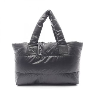 シャネル(CHANEL)のシャネル CHANEL コココクーンMM トートバッグ バッグ ナイロン レザー レディース ブラック系 A47107 【中古】(トートバッグ)