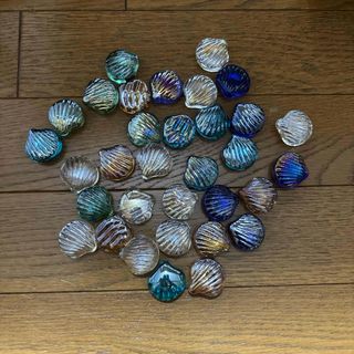 貝殻　ガラス　まとめ売り(ガラス)