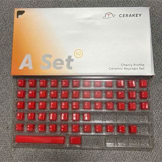 Cerakey A set-alpha Red(PC周辺機器)