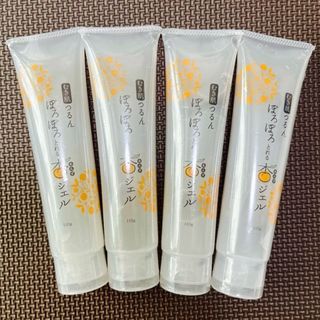 ぽろぽろとれる杏ジェル・110g・4本・新品未開封品(ゴマージュ/ピーリング)