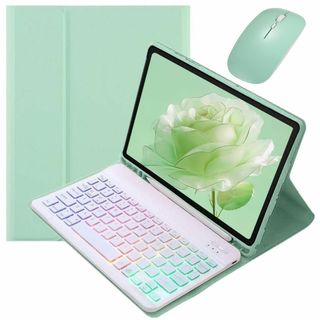 【特価商品】カラフルバックライト iPad6 iPad5 iPad Air Ai(タブレット)