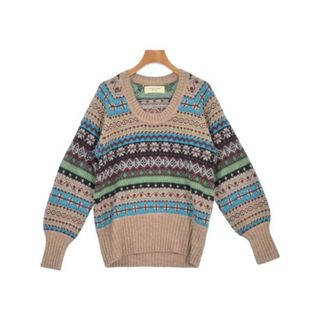 ビームスボーイ(BEAMS BOY)のBEAMS BOY ビームスボーイ ニット・セーター XL ベージュ 【古着】【中古】【送料無料】(ニット/セーター)
