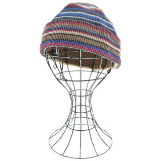ビームス(BEAMS)のBEAMS ビームス ニットキャップ・ビーニー  ベージュ 【古着】【中古】【送料無料】(ニット帽/ビーニー)
