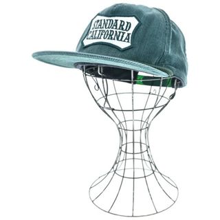 スタンダードカリフォルニア(STANDARD CALIFORNIA)のstandard california キャップ  緑 【古着】【中古】【送料無料】(キャップ)