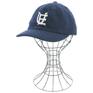 ユニフォームエクスペリメント(uniform experiment)のuniform experiment キャップ  紺 【古着】【中古】【送料無料】(キャップ)