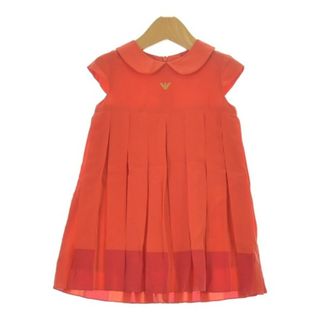 ARMANI Jr アルマーニジュニア ワンピース（その他） 90cm 赤 【古着】【中古】【送料無料】(ワンピース)