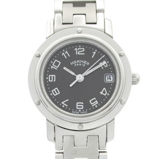 エルメス(HERMES)のエルメス HERMES クリッパー 腕時計 時計 ステンレススチール レディース グレー系 CL4.210 【中古】(腕時計)