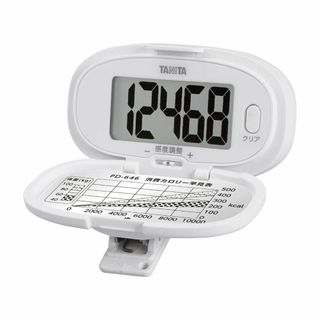 【数量限定】タニタ(Tanita) 歩数計 PD-646-WH(ホワイト) タニ(その他)