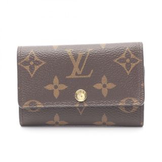 ルイヴィトン(LOUIS VUITTON)のルイ・ヴィトン LOUIS VUITTON ミュルティクレ6 モノグラム キーケース アクセサリー PVC メンズ レディース ブラウン系 M62630 【中古】(キーケース)