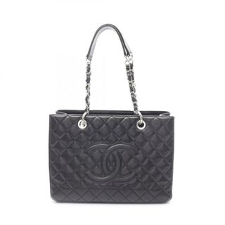 シャネル(CHANEL)のシャネル CHANEL マトラッセ グランドショッピング GST トートバッグ バッグ キャビアスキン(グレインドカーフ) レディース ブラック系 A50995 【中古】(トートバッグ)