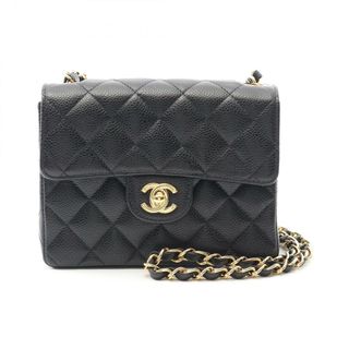 シャネル(CHANEL)のシャネル CHANEL ミニマトラッセ ショルダーバッグ バッグ キャビアスキン(グレインドカーフ) レディース ブラック系 A35200 【中古】(ショルダーバッグ)