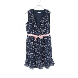 レッドヴァレンティノ(RED VALENTINO)のレッドヴァレンティノ RED VALENTINO ワンピース 衣料品 トップス ポリエステル レディース ネイビー系 / ピンク系 CR3VS465-V40496R 【中古】(その他)