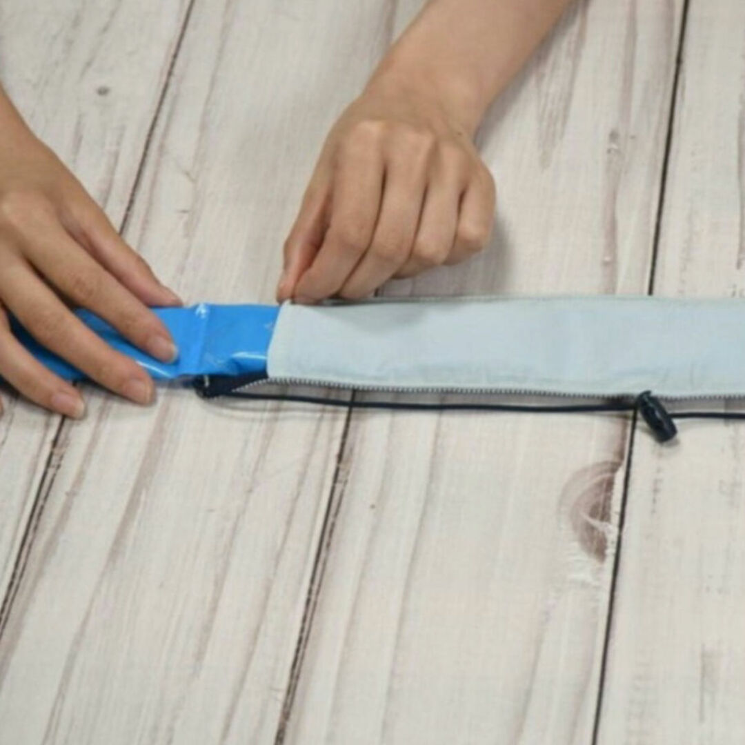 TEIJIN(テイジン)の新商品～テイジン さわやか涼感ネッククーラー ハイパー X4個 インテリア/住まい/日用品の日用品/生活雑貨/旅行(日用品/生活雑貨)の商品写真