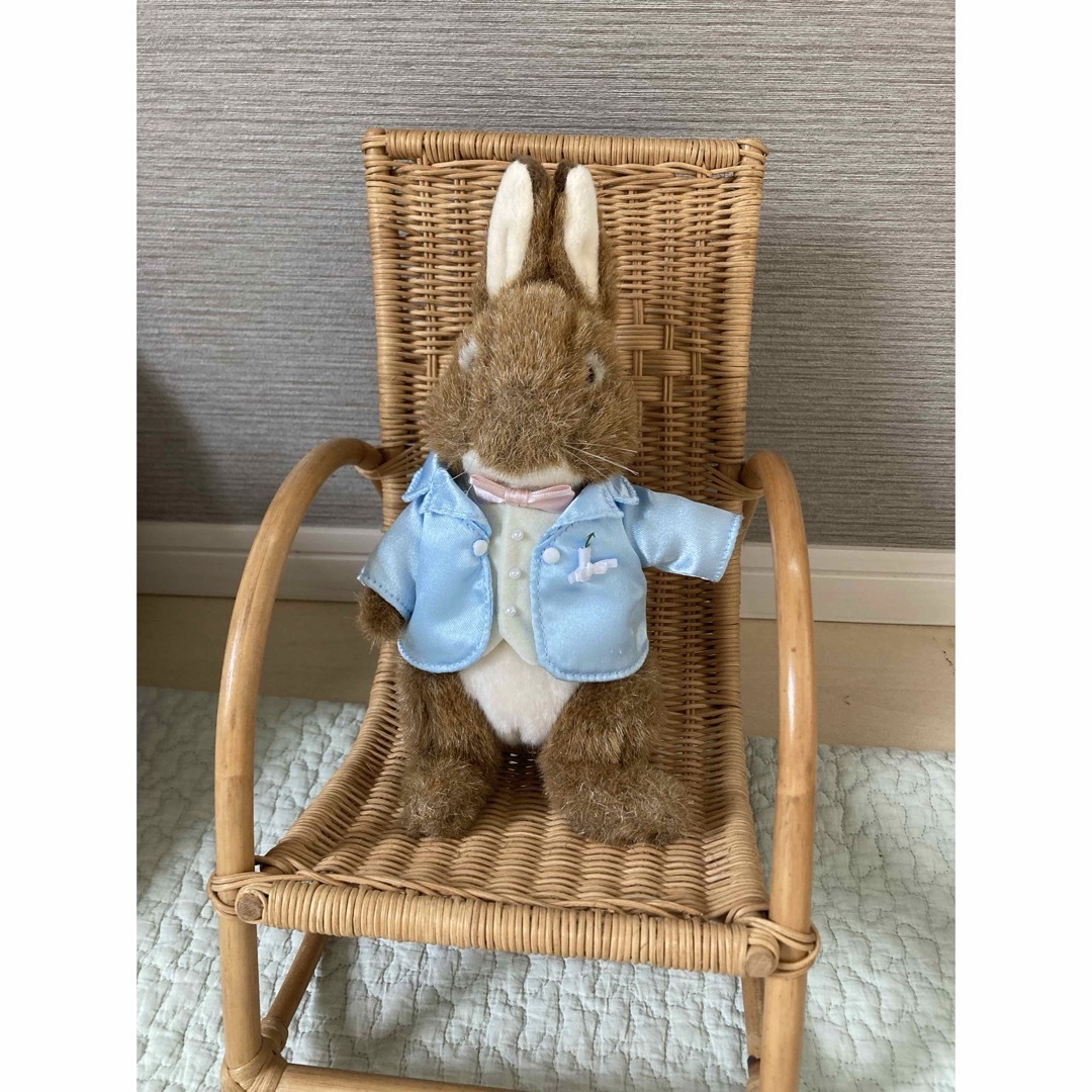 PETER RABBIT（TM）(ピーターラビット)のピーターラビット　ぬいぐるみ　ウェディングドール エンタメ/ホビーのおもちゃ/ぬいぐるみ(ぬいぐるみ)の商品写真