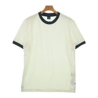 ヒューゴボス(HUGO BOSS)のHUGO BOSS ヒューゴボス Tシャツ・カットソー L 白 【古着】【中古】【送料無料】(Tシャツ/カットソー(半袖/袖なし))