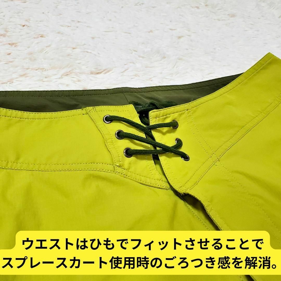 mont bell(モンベル)の⭐ほぼ新品　モンベル　パドリングトランクス Men's 　XL　イエローグリーン スポーツ/アウトドアのスポーツ/アウトドア その他(マリン/スイミング)の商品写真