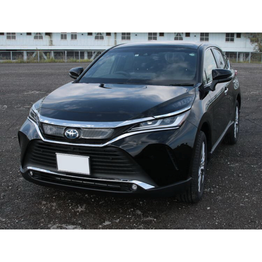 新型 ハリアー 80系 harrier ボンネットガーニッシュ【E7】 自動車/バイクの自動車(車内アクセサリ)の商品写真