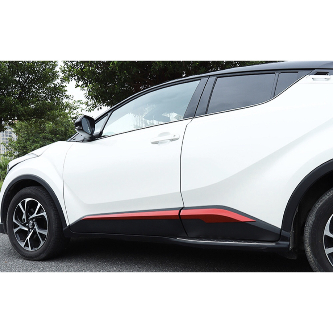 C-HR CH-R CHR 専用 サイドガーニッシュ【E28a】 自動車/バイクの自動車(車外アクセサリ)の商品写真