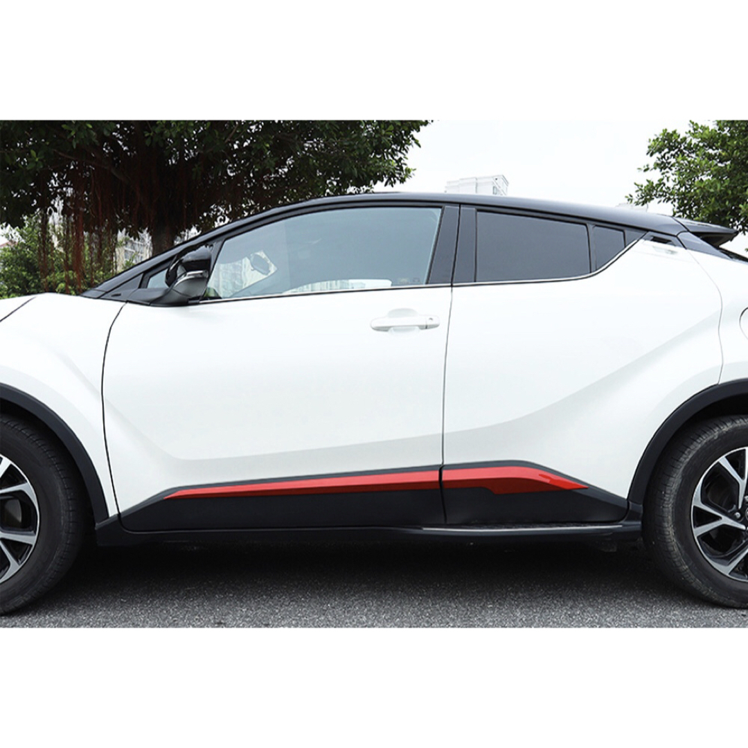 C-HR CH-R CHR 専用 サイドガーニッシュ【E28a】 自動車/バイクの自動車(車外アクセサリ)の商品写真
