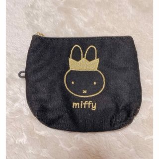 ミッフィーティッシュケース　王冠ミッフィー　ブラックゴールド